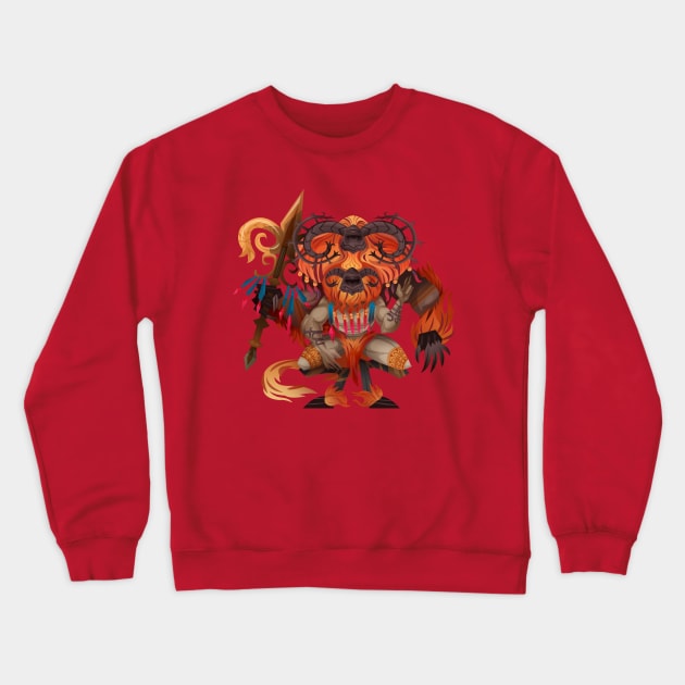 The Gigas Crewneck Sweatshirt by Firebluegraphics